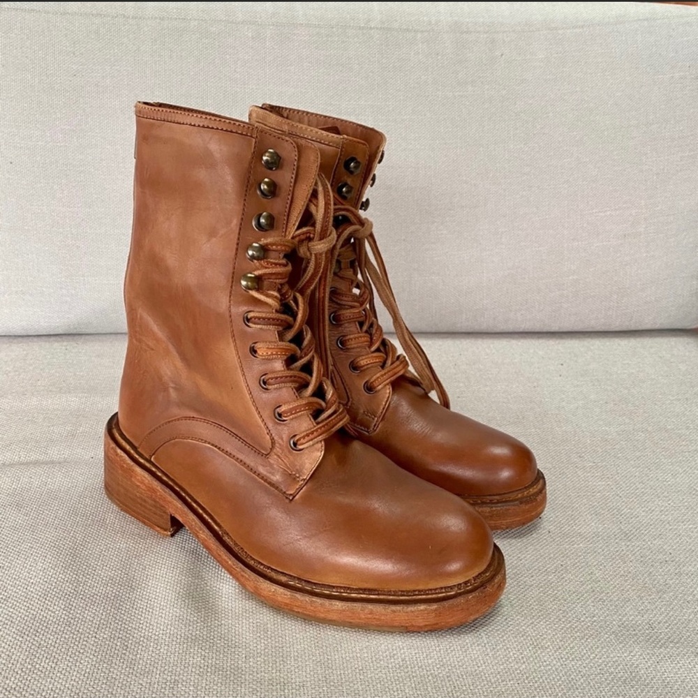 Free People Santa Fe Lace-Up Boot size 38
